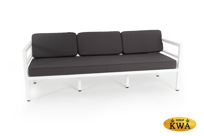 "Эстелья" диван трехместный, алюминиевый каркас