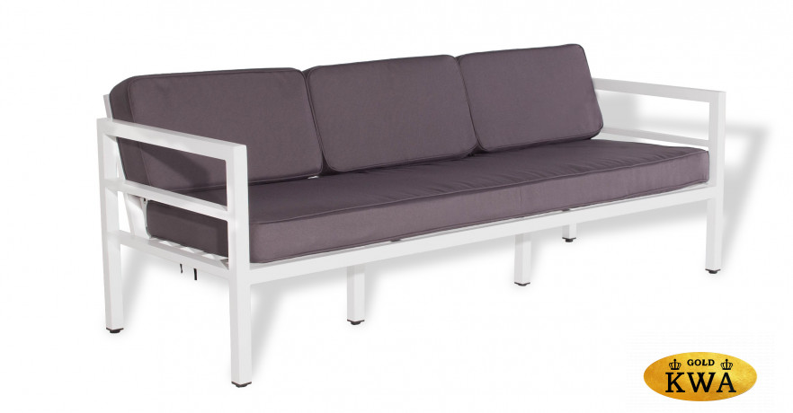 "Эстелья" диван трехместный, алюминиевый каркас