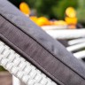 Комплект для отдыха из искусственного ротанга MILANO белый Joygarden