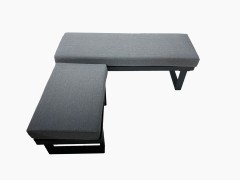 Набор оттоманок из алюминия TOPA