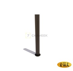 Столбик из нержавеющей стали арт 12401