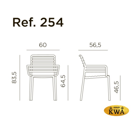 Кресло пластиковое