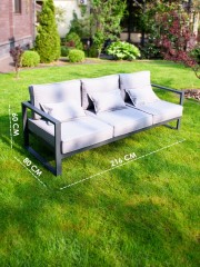 Диван "Лагуна" 3-х местный с двумя подлокотниками G401.1Е10