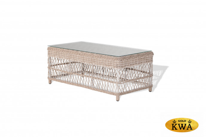 Гранд Латте стол журнальный из искусственного ротанга, цвет бежевый