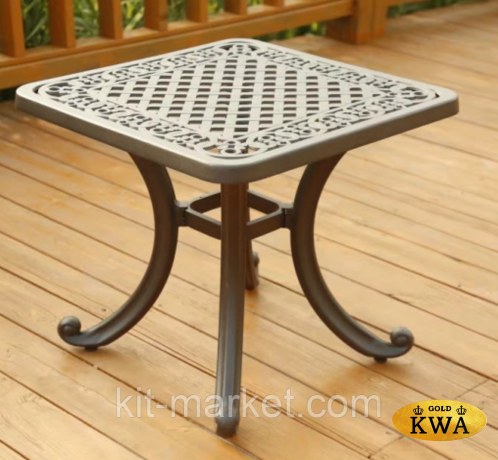 Диван двухместный из литого алюминия Venice