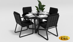 Стол круглый Primavera d120 Primavera темно-серый