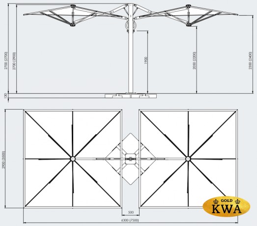Galaxia Dual T Timber
