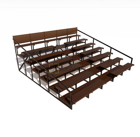 Трибуна "Спортивная" семиярусная