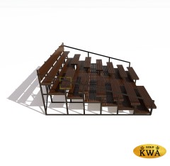 Трибуна &quot;Спортивная&quot; семиярусная