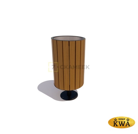 Урна «Эстель» круглая на ножке (лиственница)