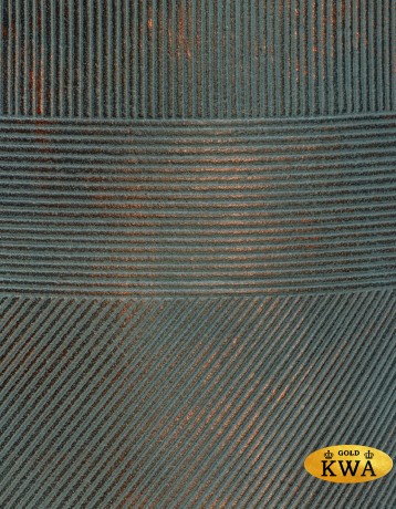 Кашпо TREEZ ERGO Graphics Низкая чаша Окись с медной патиной в-29 см, д-42 см