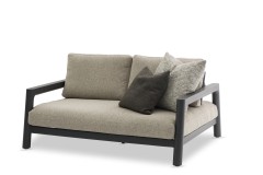 Kosta алюминий Комплект лаунж мебели антрацит/серый, алюминий/стеклокерамика