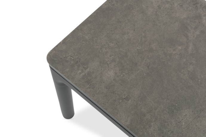 Kosta алюминий Комплект лаунж мебели антрацит/серый, алюминий/стеклокерамика