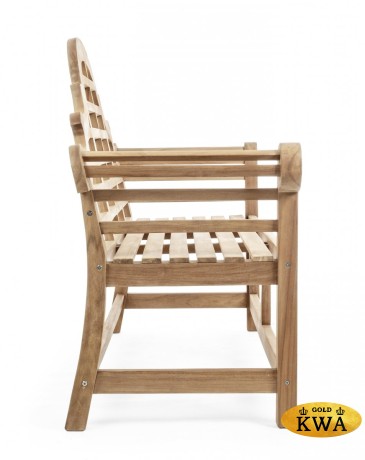 Скамейка из тика Veradero, трехместная