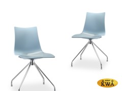 Стул пластиковый вращающийся