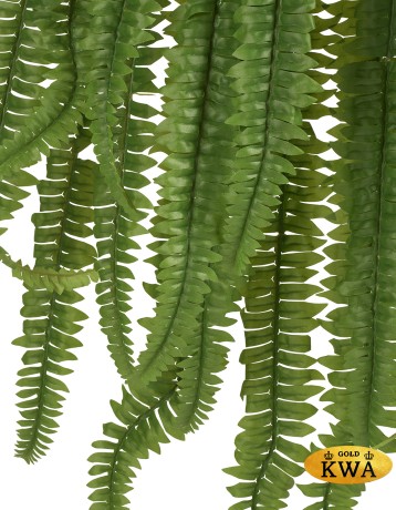 Папоротник Бостон Новый свисающий Гигант натуральный зеленый ш-до 100 см, в-150 см(122 листа) 2/2