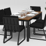 Обеденная группа Bella carbon