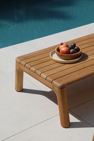 Kosta тик Комплект лаунж мебели натуральный/бежевый, тик