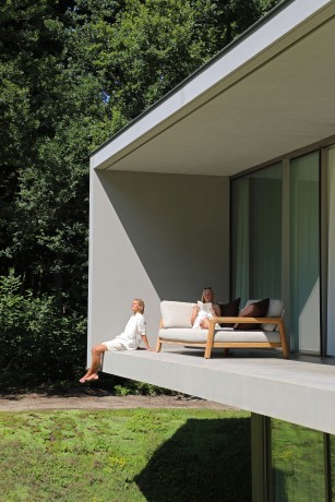 Kosta тик Комплект лаунж мебели натуральный/бежевый, тик