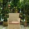 Плетеное кресло AROMA светло-коричневое Joygarden
