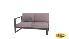 Диван "Лагуна" 2-х местный с правым подлокотником G401.2Е04