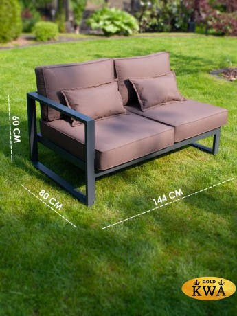 Диван "Лагуна" 2-х местный с правым подлокотником G401.2Е04