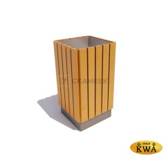 Урна «Эстель» квадратная (лиственница)