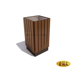 Урна «Эстель» квадратная (лиственница)