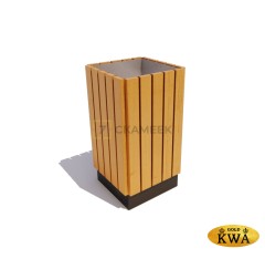 Урна «Эстель» квадратная (лиственница)