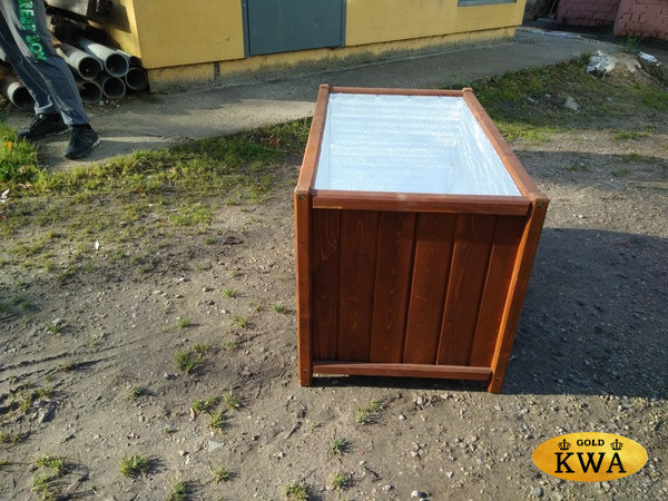 Кашпо уличное деревянное 68х48х47 см