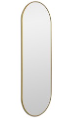 Kapsel XL Gold Зеркало в полный рост в раме Smal