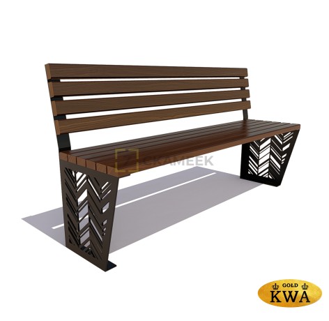 Скамейка «Гарнизон» без подлокотников (1,5 ангарская сосна,30х60)