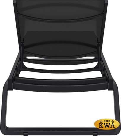 Шезлонг-лежак металлический