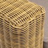 "Боно" лаунж-зона из искусственного ротанга, цвет соломенный