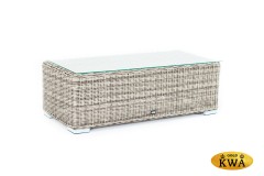 &quot;Боно&quot; журнальный столик из искусственного ротанга, цвет серый