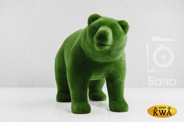 Топиари ландшафтная фигура Медведь малый