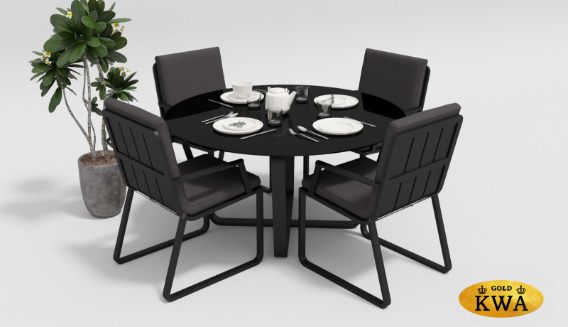 Стул с подлокотниками Voglie темно-серый