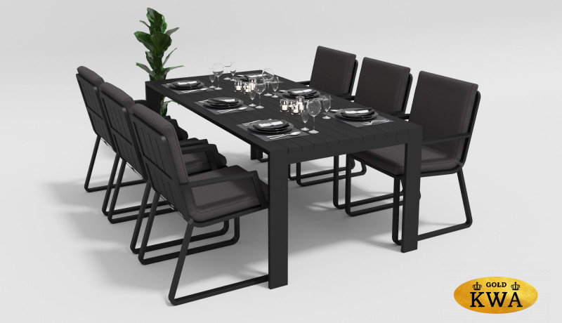 Стул с подлокотниками Voglie темно-серый