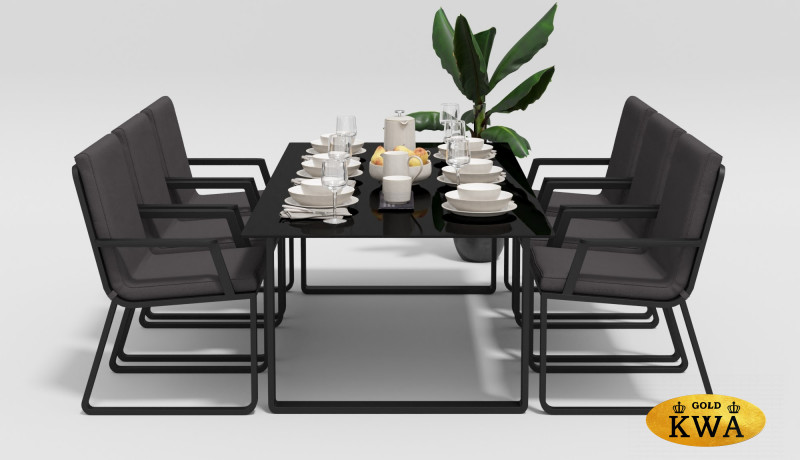 Стул с подлокотниками Voglie темно-серый