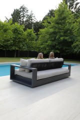 Ystad Комплект лаунж мебели антрацит/серый, алюминий/олефин