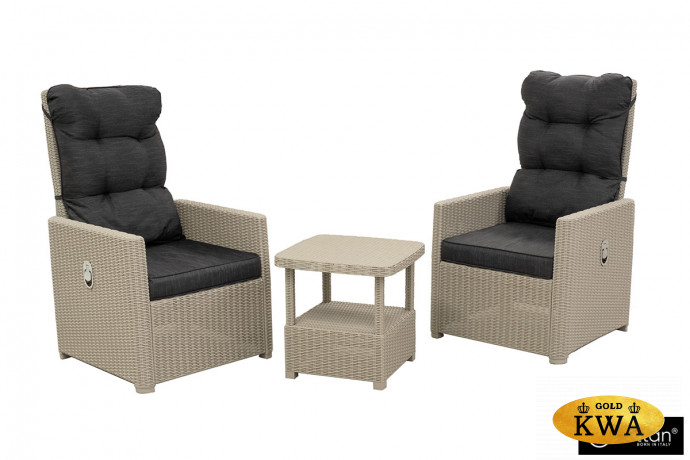 Итальянская уличная мебель MANCHESTER SET 2, серо-бежевый