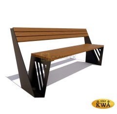 Скамейка уличная «Бульвар» (лиственница 1,2 м, 40х60)