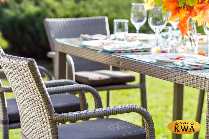 Обеденный комплект ROME на 6 персон с креслами