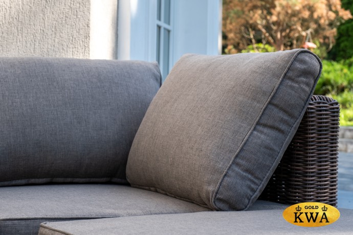 "Капри" трансформирующаяся лаунж-зона из искусственного ротанга, цвет коричневый