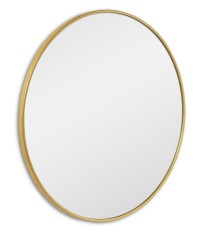 Ala S Gold Зеркало в тонкой раме Smal