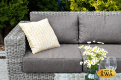 &quot;Боно&quot; лаунж-зона из искусственного ротанга, цвет серый