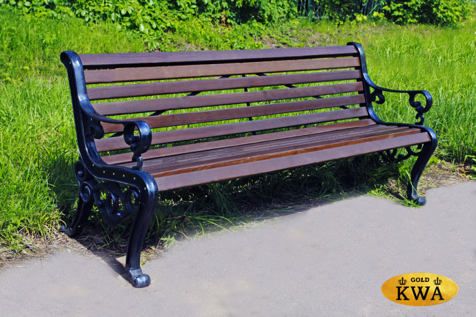 Скамейка чугунная Аллея 1,8 м -2м.