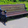 Скамейка чугунная Аллея 1,8 м -2м.