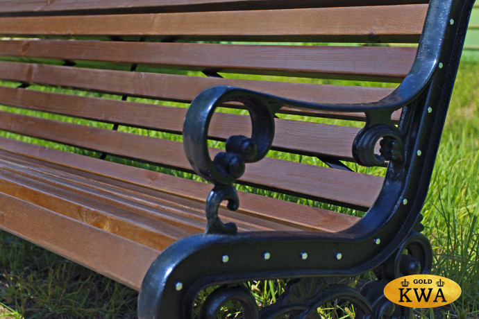 Скамейка чугунная Аллея 1,8 м -2м.