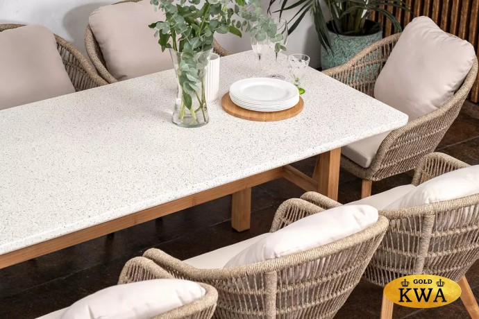 Стол обеденный из тика TALARA 200 см  Joygarden